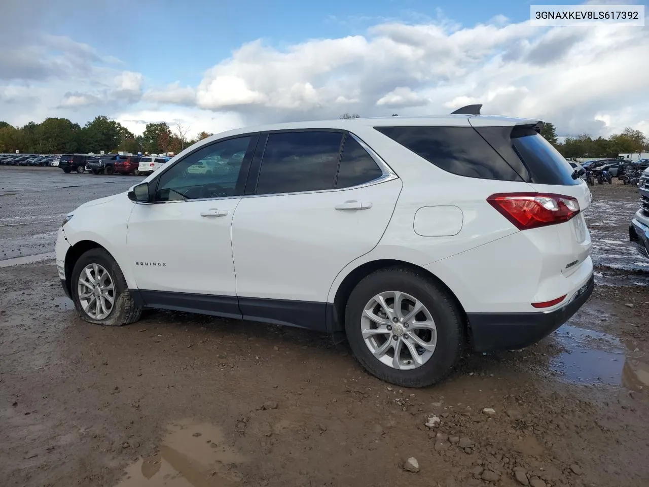 2020 Chevrolet Equinox Lt VIN: 3GNAXKEV8LS617392 Lot: 74635864