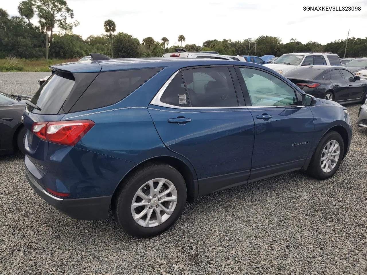 2020 Chevrolet Equinox Lt VIN: 3GNAXKEV3LL323098 Lot: 74638274