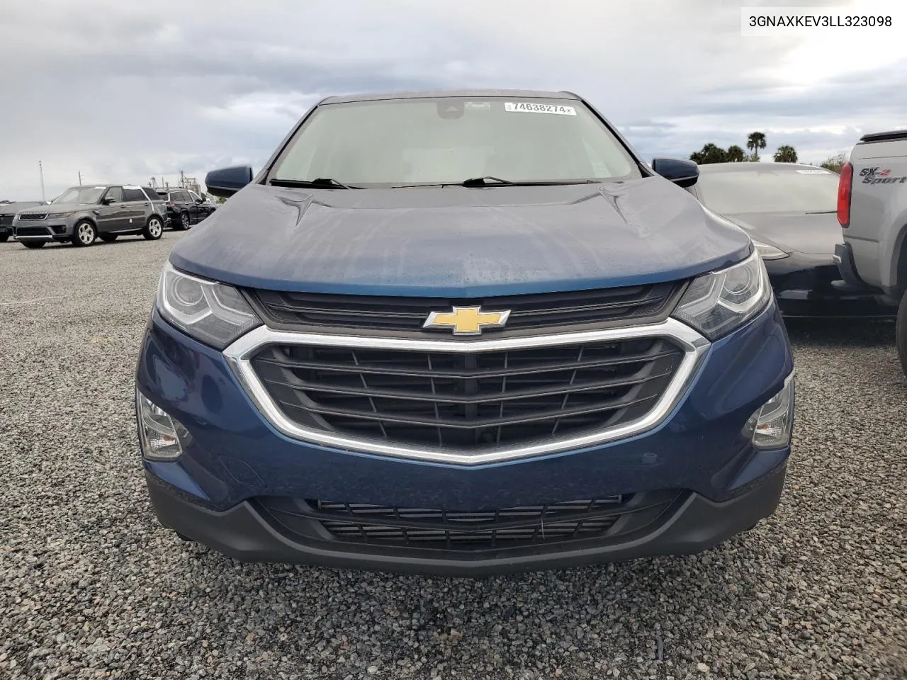 2020 Chevrolet Equinox Lt VIN: 3GNAXKEV3LL323098 Lot: 74638274