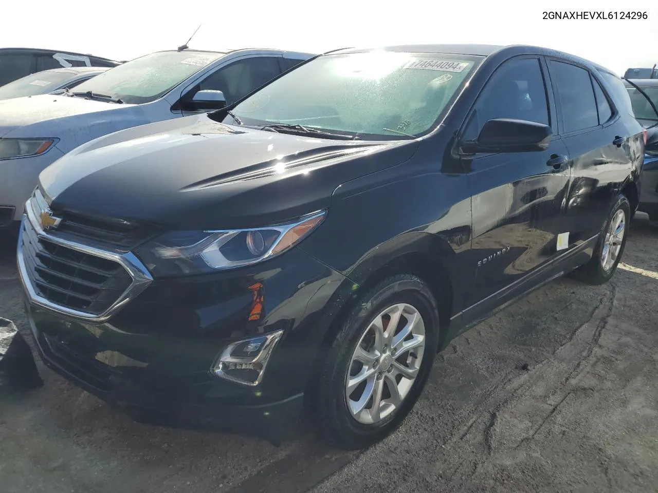 2020 Chevrolet Equinox Ls VIN: 2GNAXHEVXL6124296 Lot: 74644094