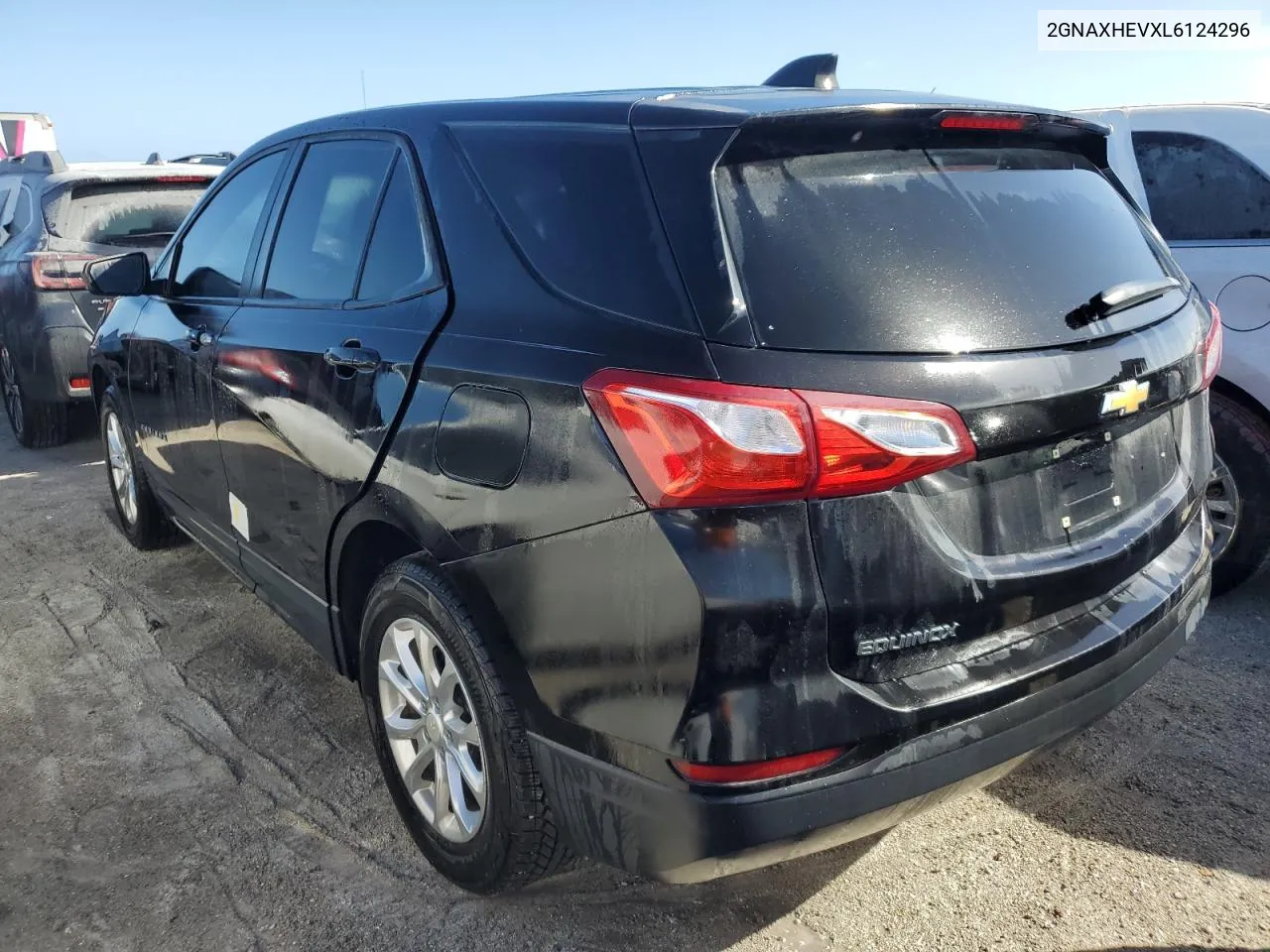 2020 Chevrolet Equinox Ls VIN: 2GNAXHEVXL6124296 Lot: 74644094