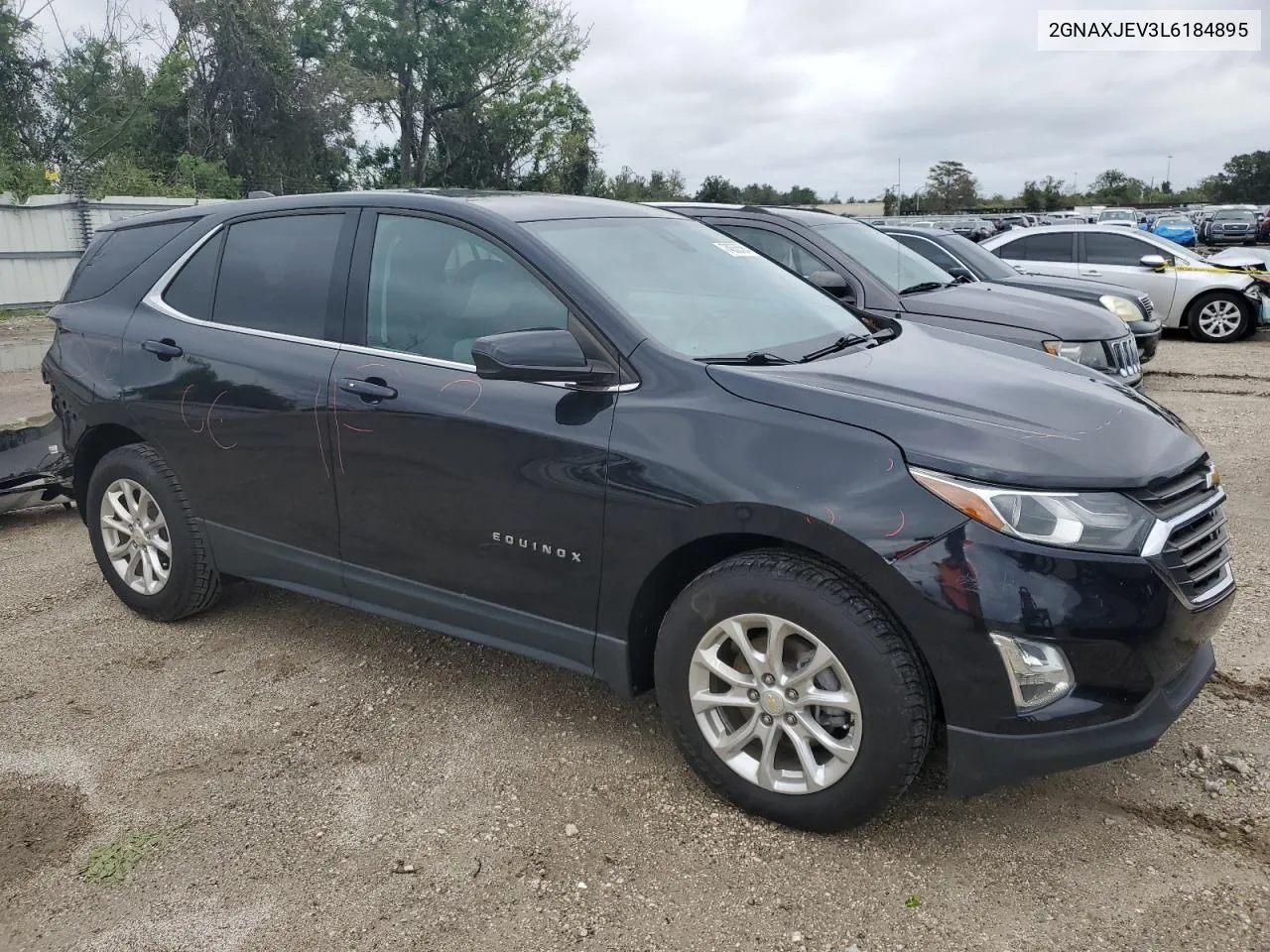 2020 Chevrolet Equinox Lt VIN: 2GNAXJEV3L6184895 Lot: 74653584