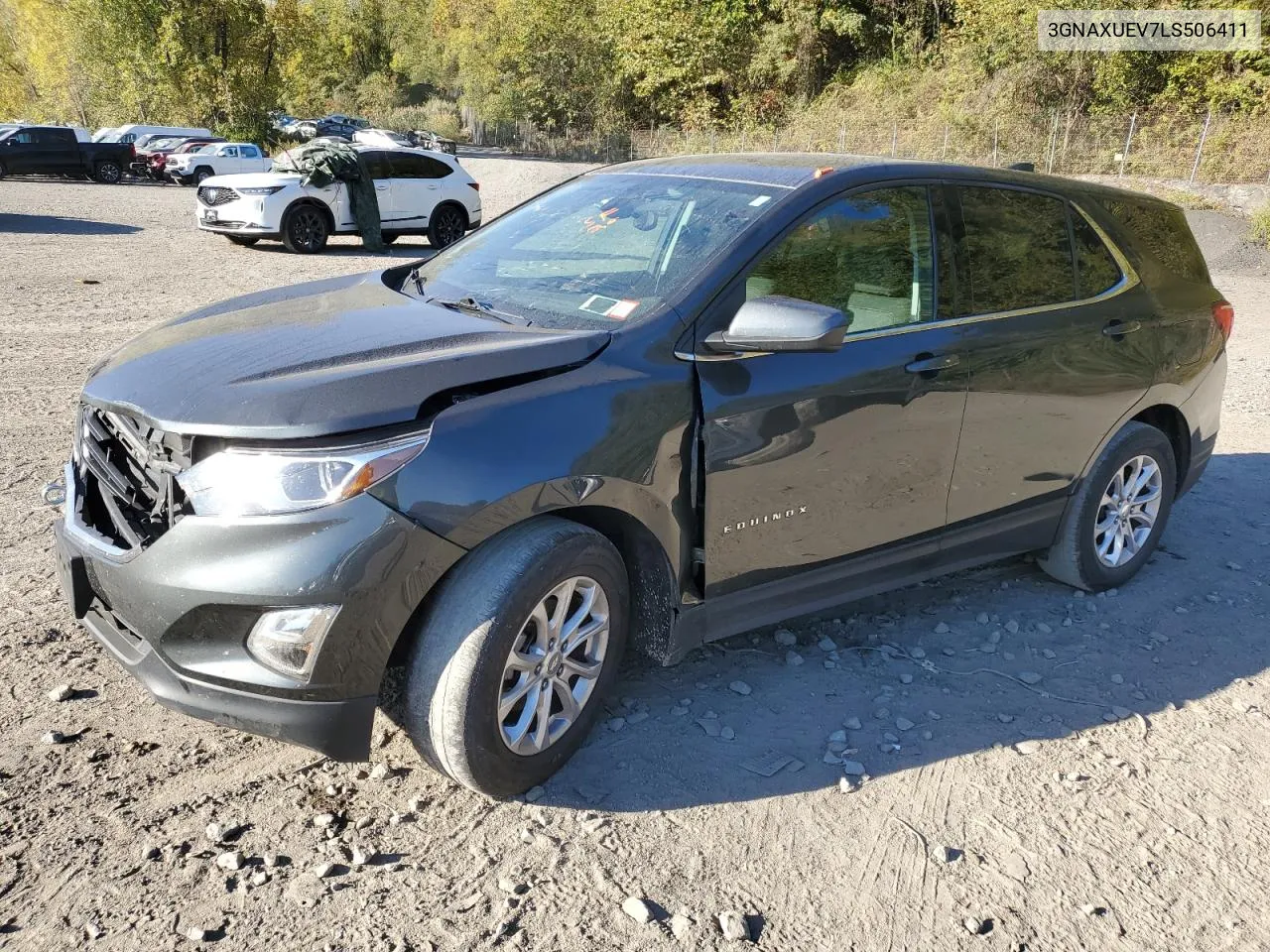 2020 Chevrolet Equinox Lt VIN: 3GNAXUEV7LS506411 Lot: 74692074