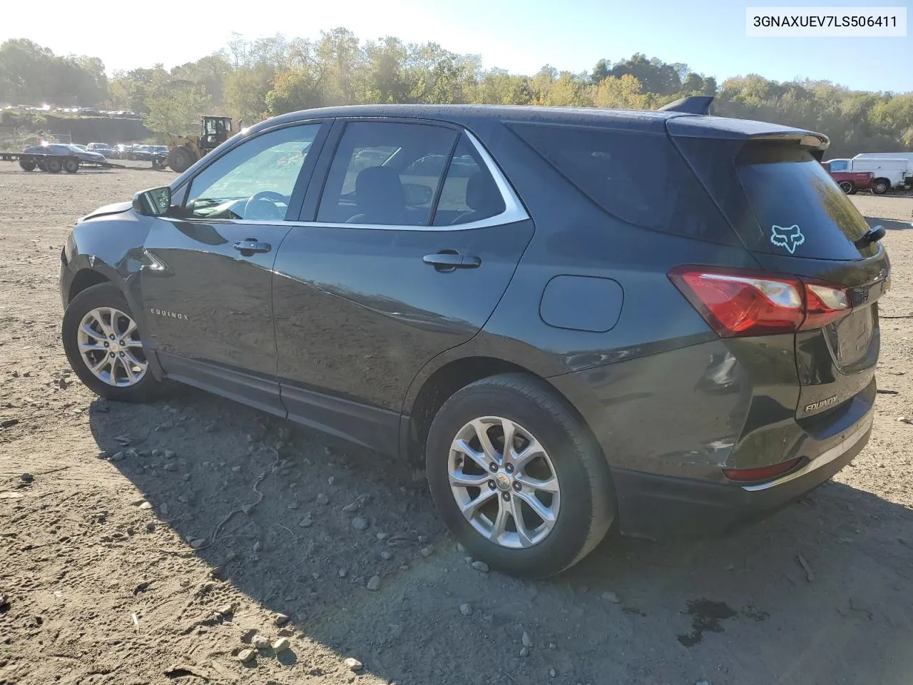 2020 Chevrolet Equinox Lt VIN: 3GNAXUEV7LS506411 Lot: 74692074