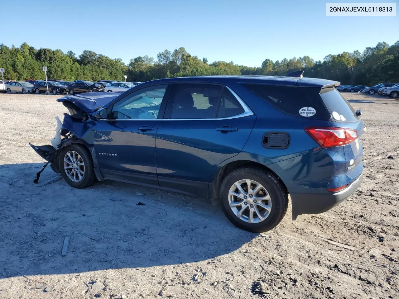 2020 Chevrolet Equinox Lt VIN: 2GNAXJEVXL6118313 Lot: 74717544