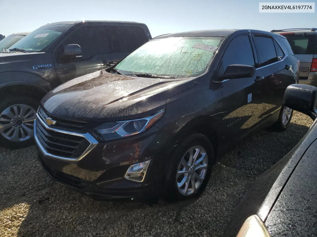 2020 Chevrolet Equinox Lt VIN: 2GNAXKEV4L6197774 Lot: 74719574