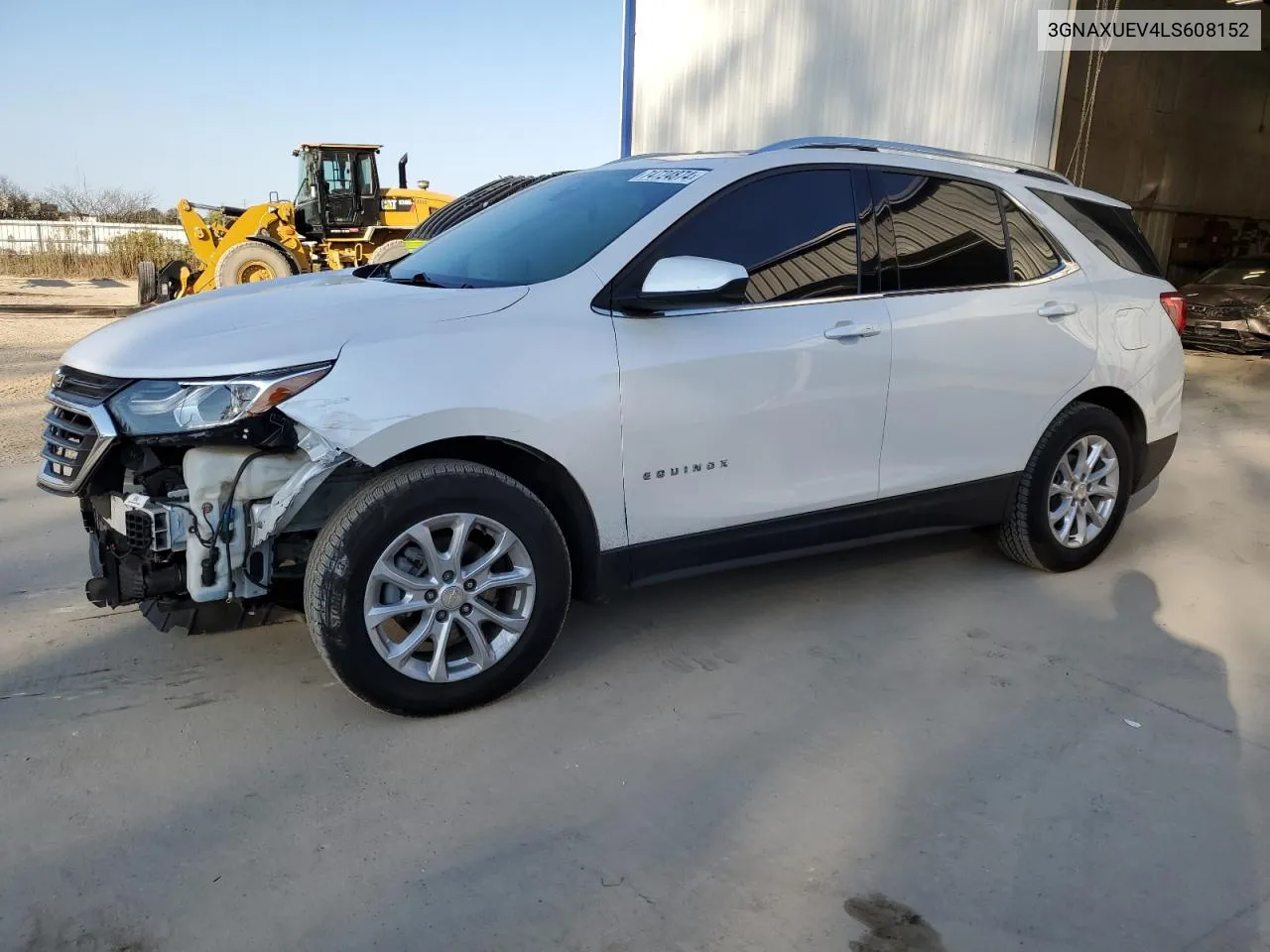 2020 Chevrolet Equinox Lt VIN: 3GNAXUEV4LS608152 Lot: 74724874