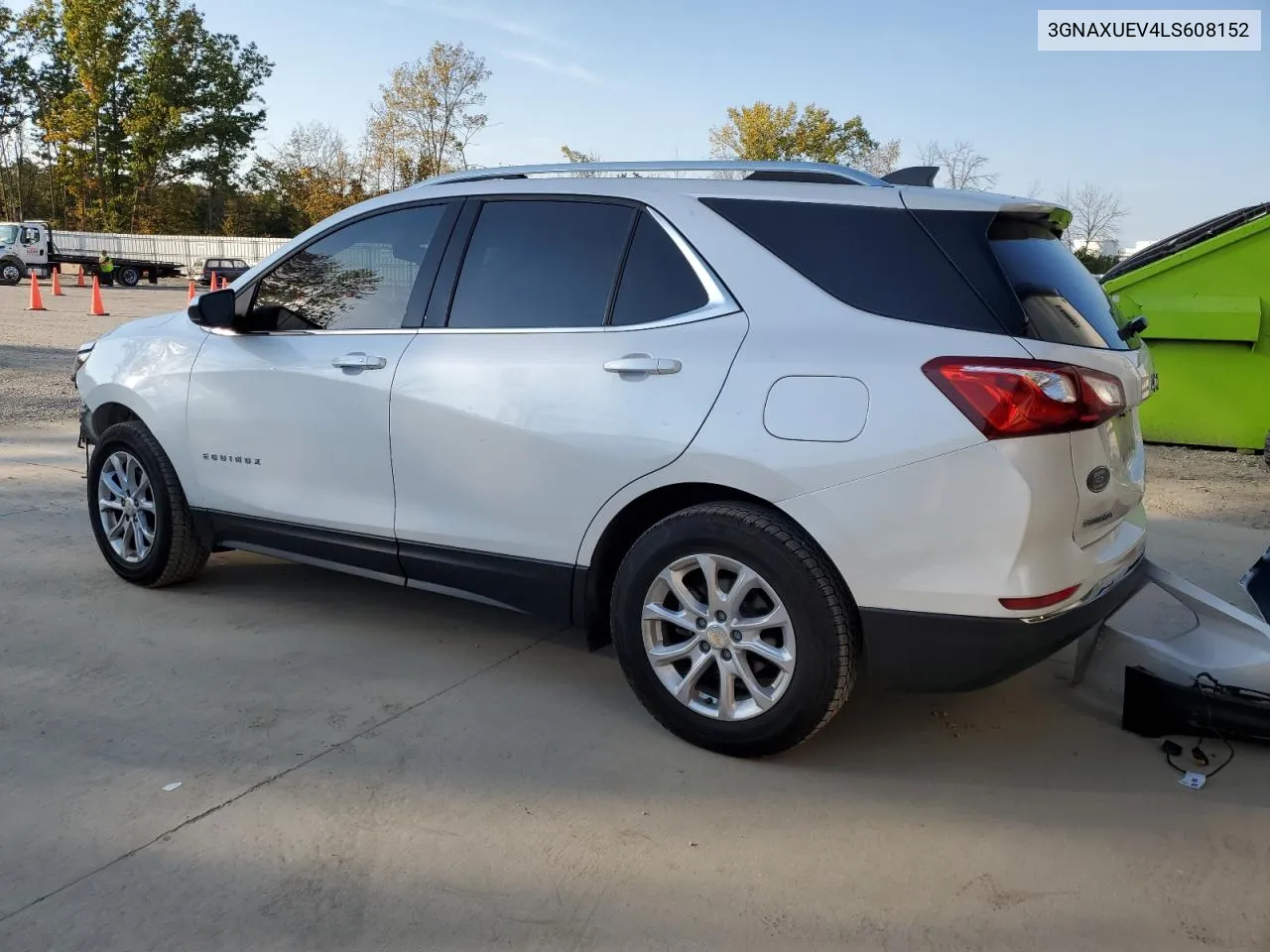 2020 Chevrolet Equinox Lt VIN: 3GNAXUEV4LS608152 Lot: 74724874