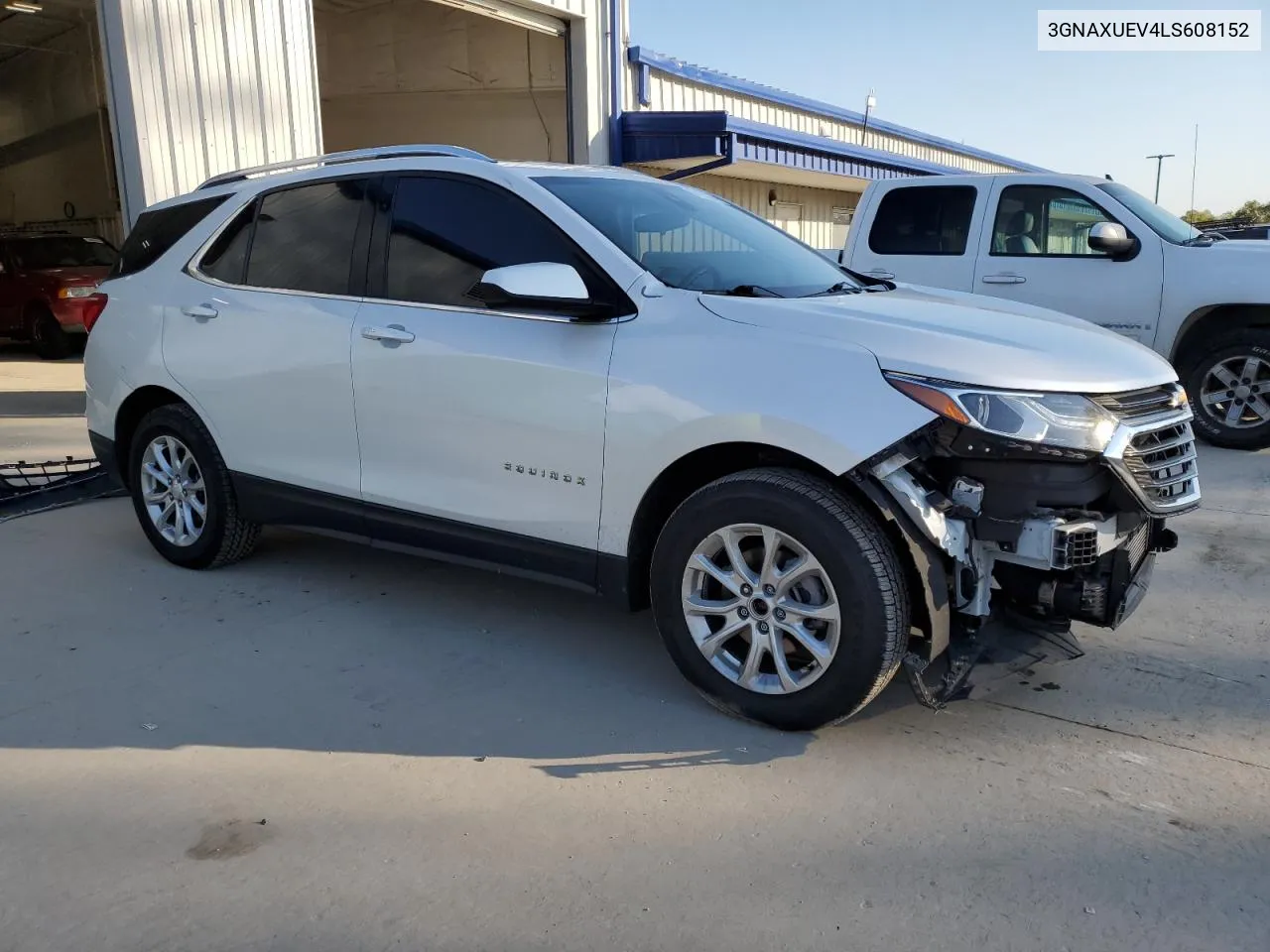 2020 Chevrolet Equinox Lt VIN: 3GNAXUEV4LS608152 Lot: 74724874