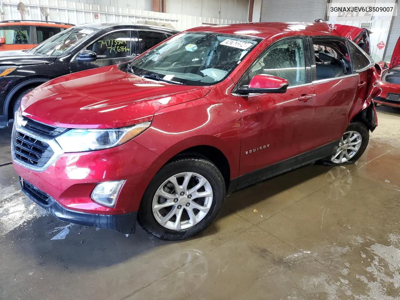 2020 Chevrolet Equinox Lt VIN: 3GNAXJEV6LS509007 Lot: 74763394