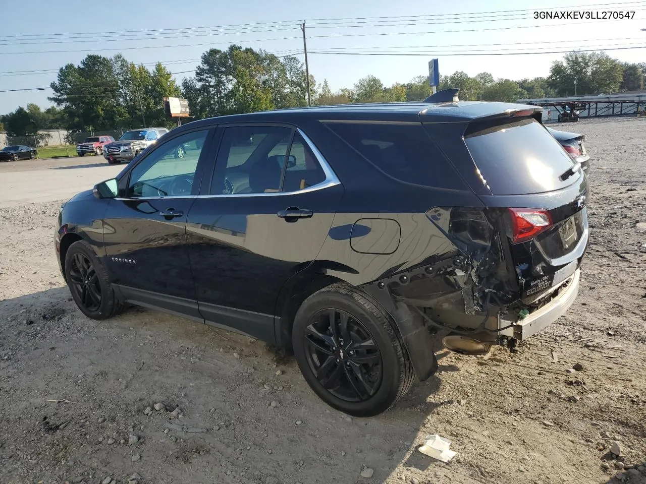 2020 Chevrolet Equinox Lt VIN: 3GNAXKEV3LL270547 Lot: 74818454