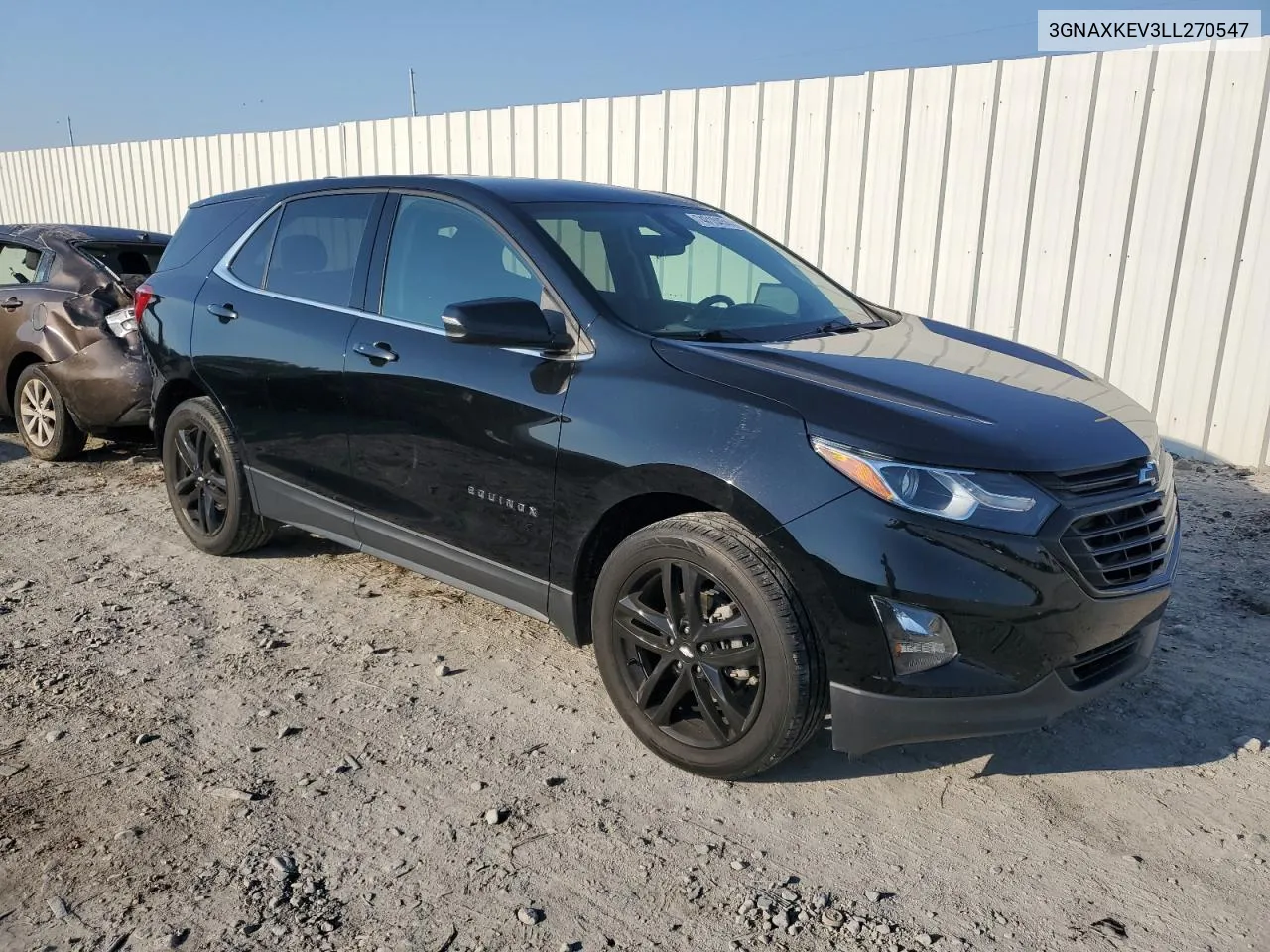 2020 Chevrolet Equinox Lt VIN: 3GNAXKEV3LL270547 Lot: 74818454