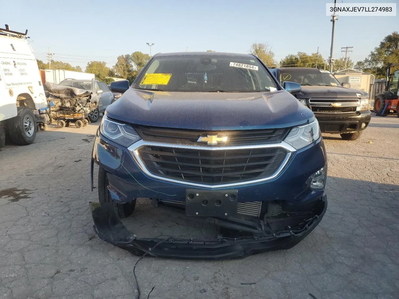 3GNAXJEV7LL274983 2020 Chevrolet Equinox Lt