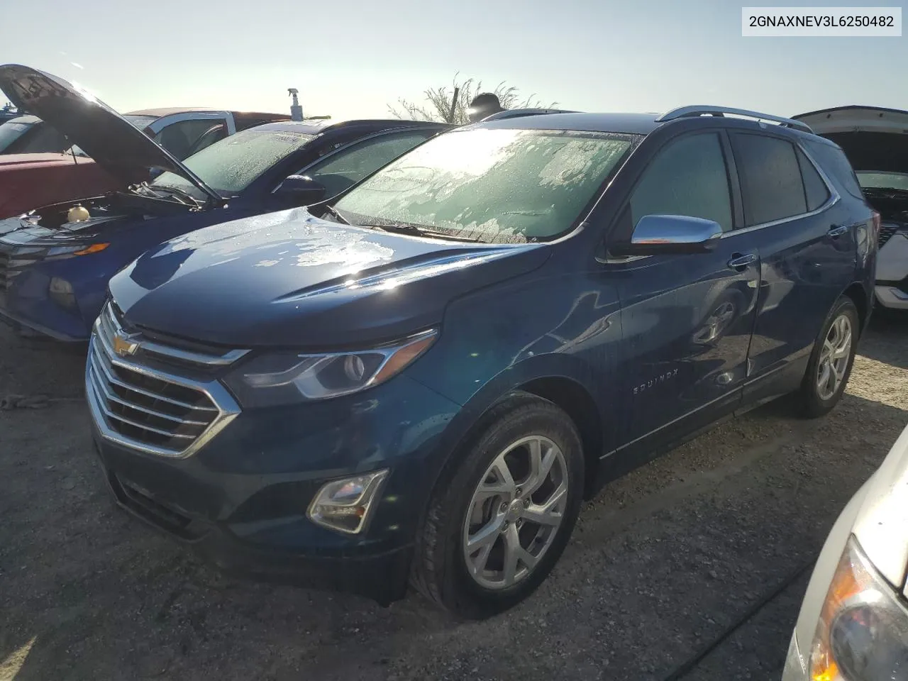 2020 Chevrolet Equinox Premier VIN: 2GNAXNEV3L6250482 Lot: 74829164