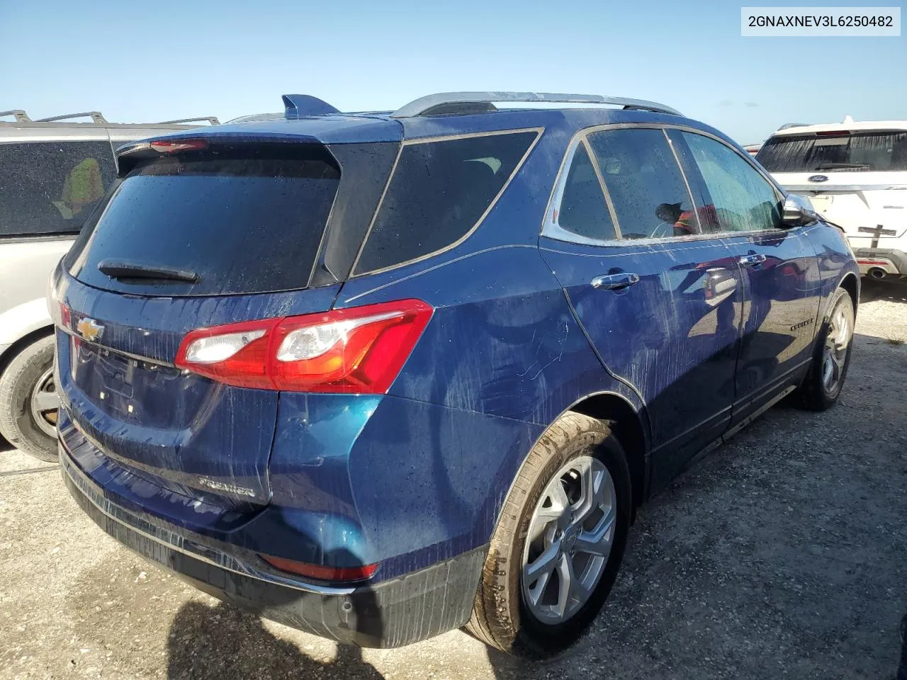 2020 Chevrolet Equinox Premier VIN: 2GNAXNEV3L6250482 Lot: 74829164