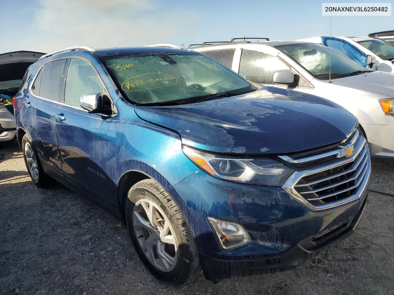 2020 Chevrolet Equinox Premier VIN: 2GNAXNEV3L6250482 Lot: 74829164