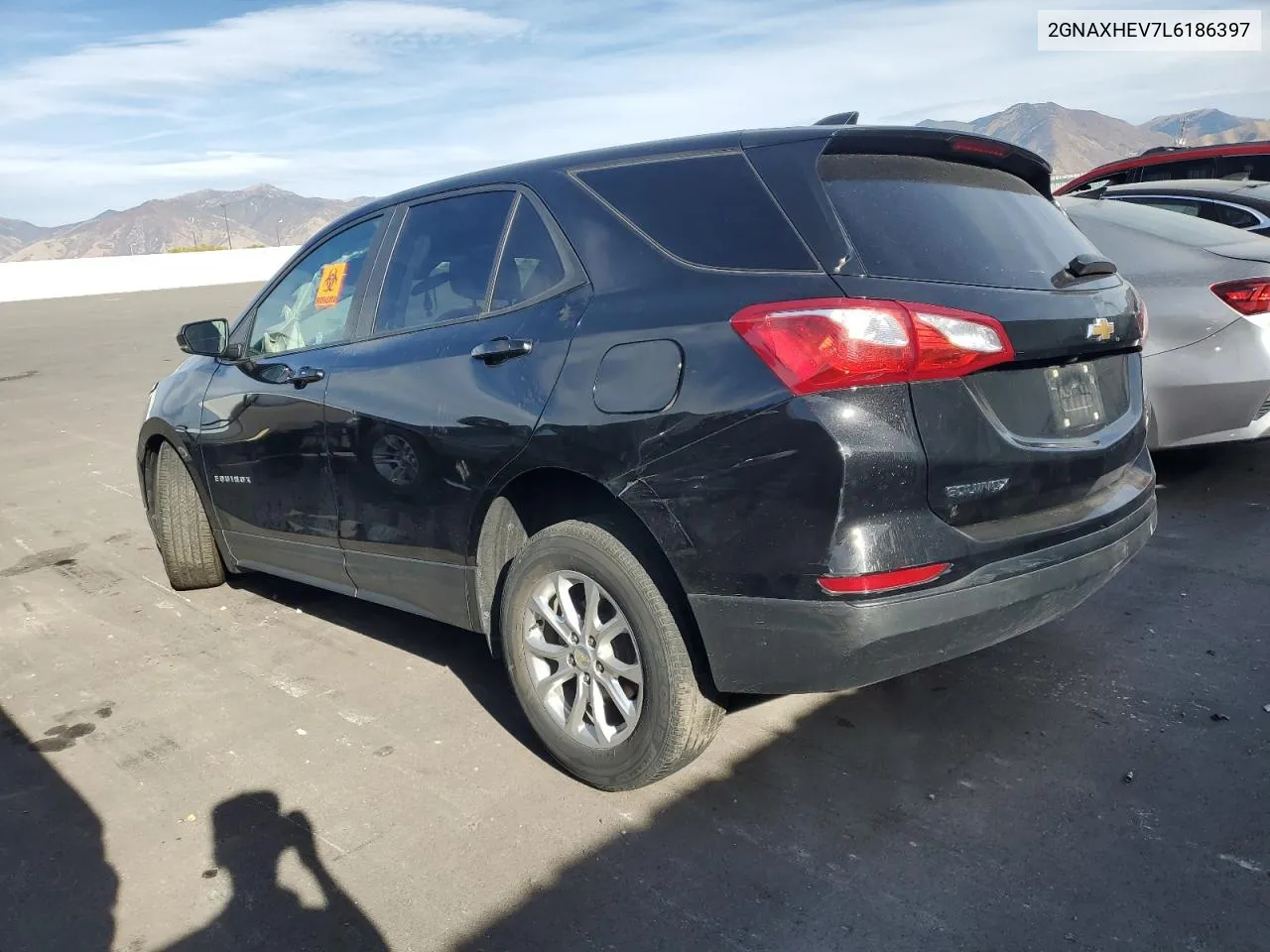 2020 Chevrolet Equinox Ls VIN: 2GNAXHEV7L6186397 Lot: 74981824