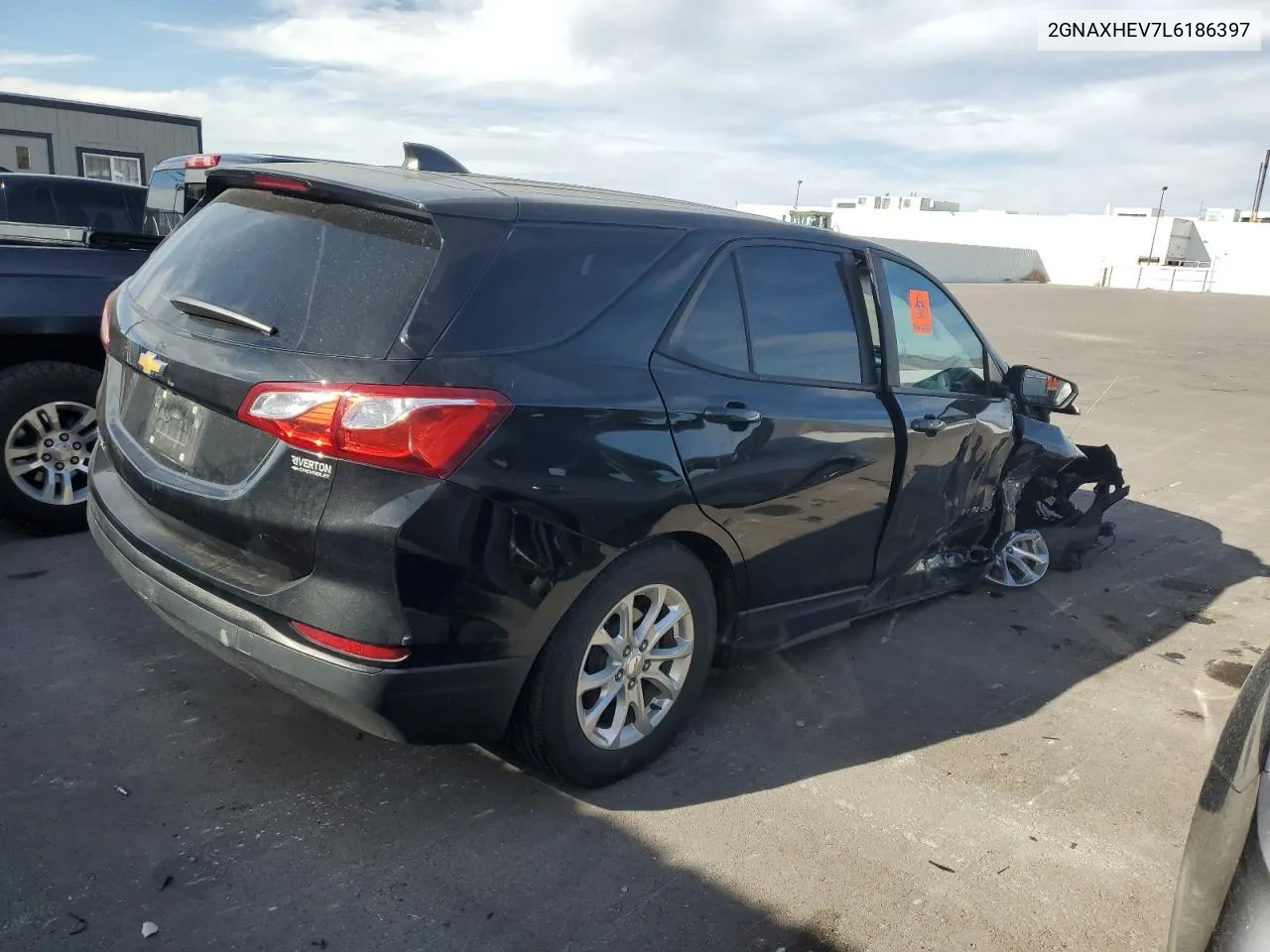 2020 Chevrolet Equinox Ls VIN: 2GNAXHEV7L6186397 Lot: 74981824