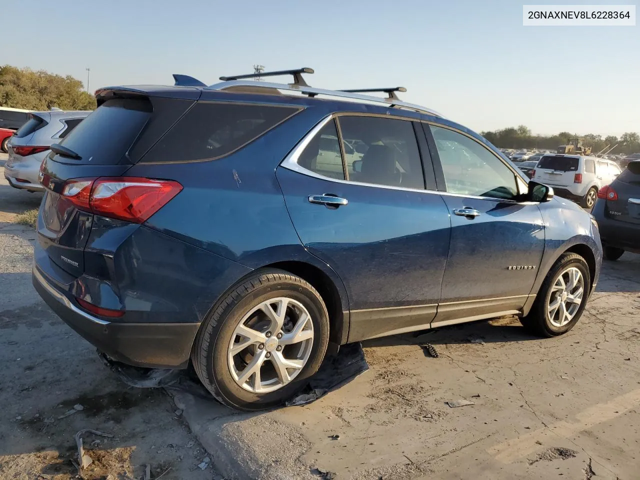 2020 Chevrolet Equinox Premier VIN: 2GNAXNEV8L6228364 Lot: 75056414