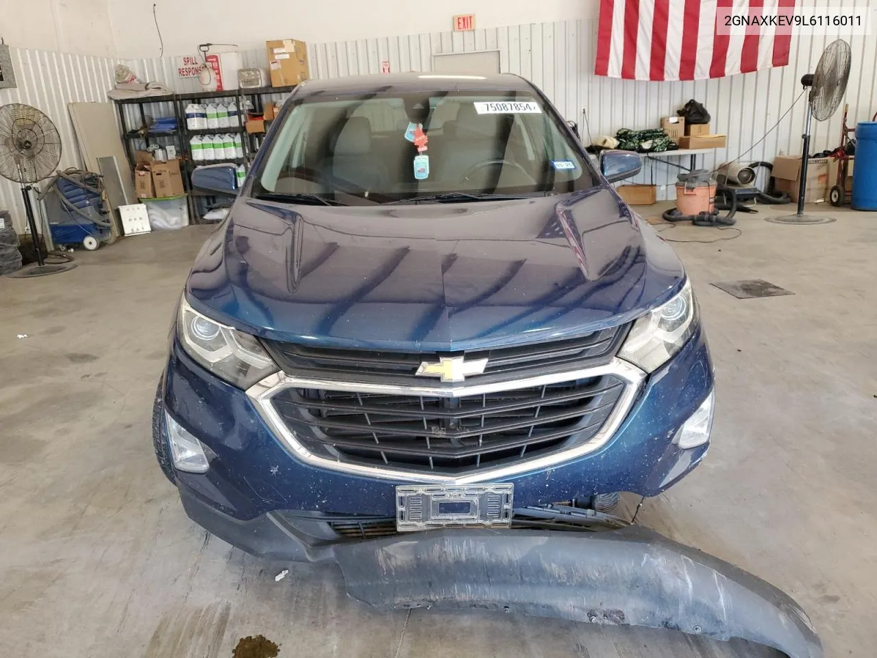 2020 Chevrolet Equinox Lt VIN: 2GNAXKEV9L6116011 Lot: 75087854