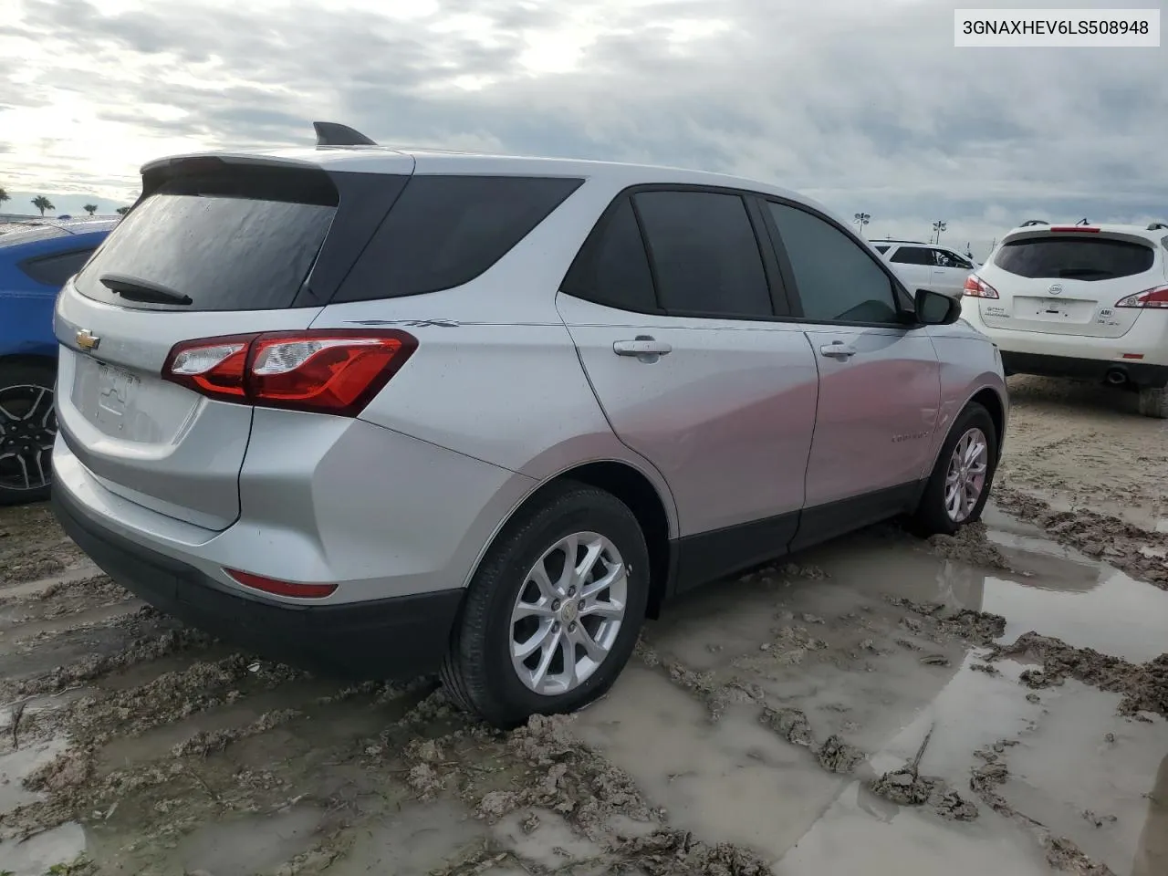 2020 Chevrolet Equinox Ls VIN: 3GNAXHEV6LS508948 Lot: 75099004