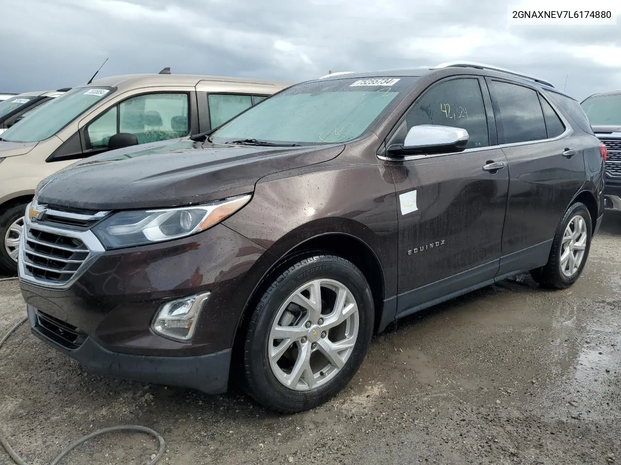 2020 Chevrolet Equinox Premier VIN: 2GNAXNEV7L6174880 Lot: 75255734