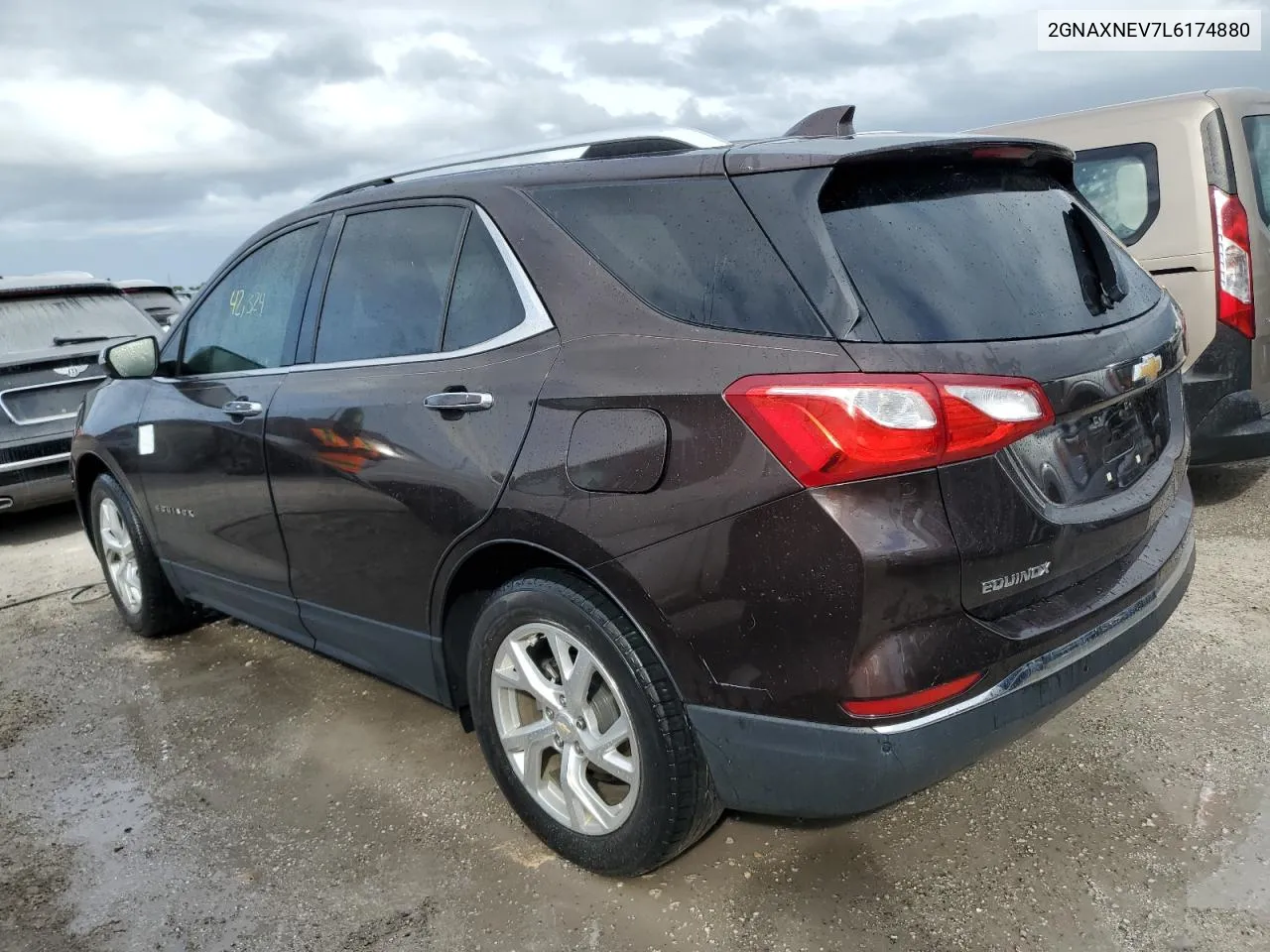 2020 Chevrolet Equinox Premier VIN: 2GNAXNEV7L6174880 Lot: 75255734