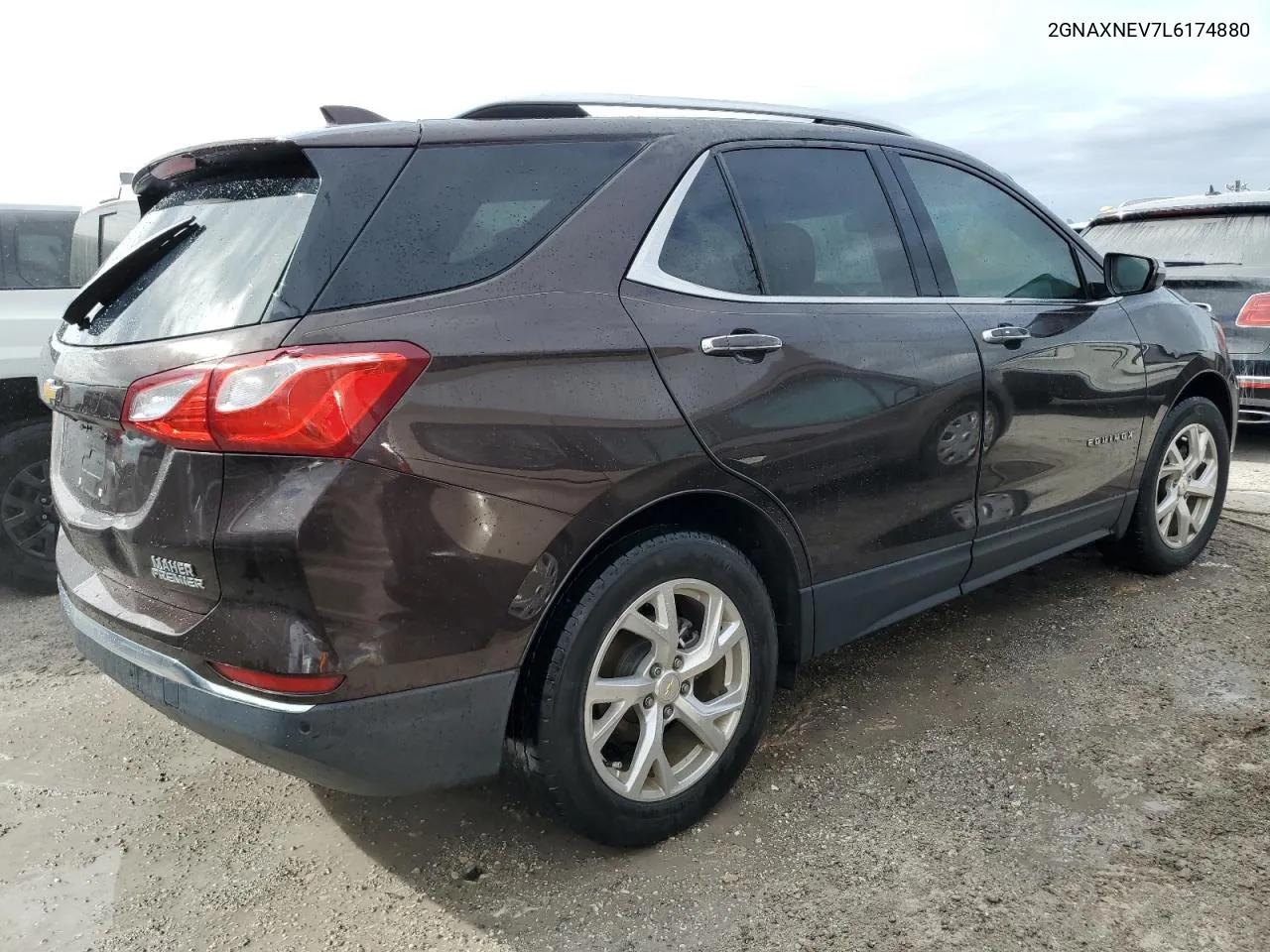 2020 Chevrolet Equinox Premier VIN: 2GNAXNEV7L6174880 Lot: 75255734