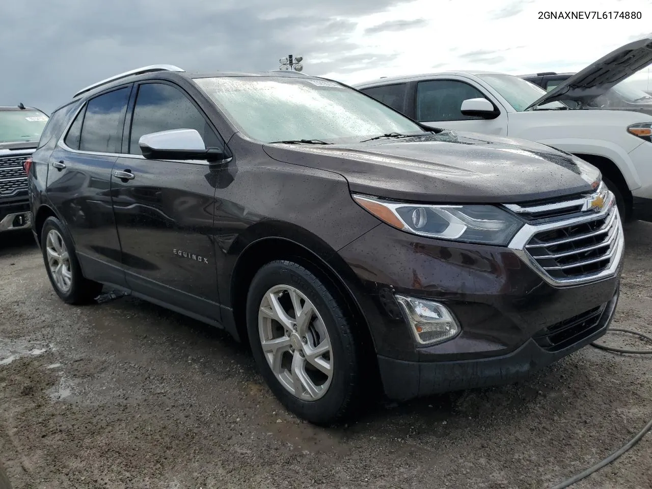 2020 Chevrolet Equinox Premier VIN: 2GNAXNEV7L6174880 Lot: 75255734