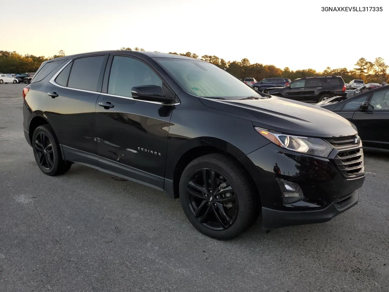 2020 Chevrolet Equinox Lt VIN: 3GNAXKEV5LL317335 Lot: 75275104