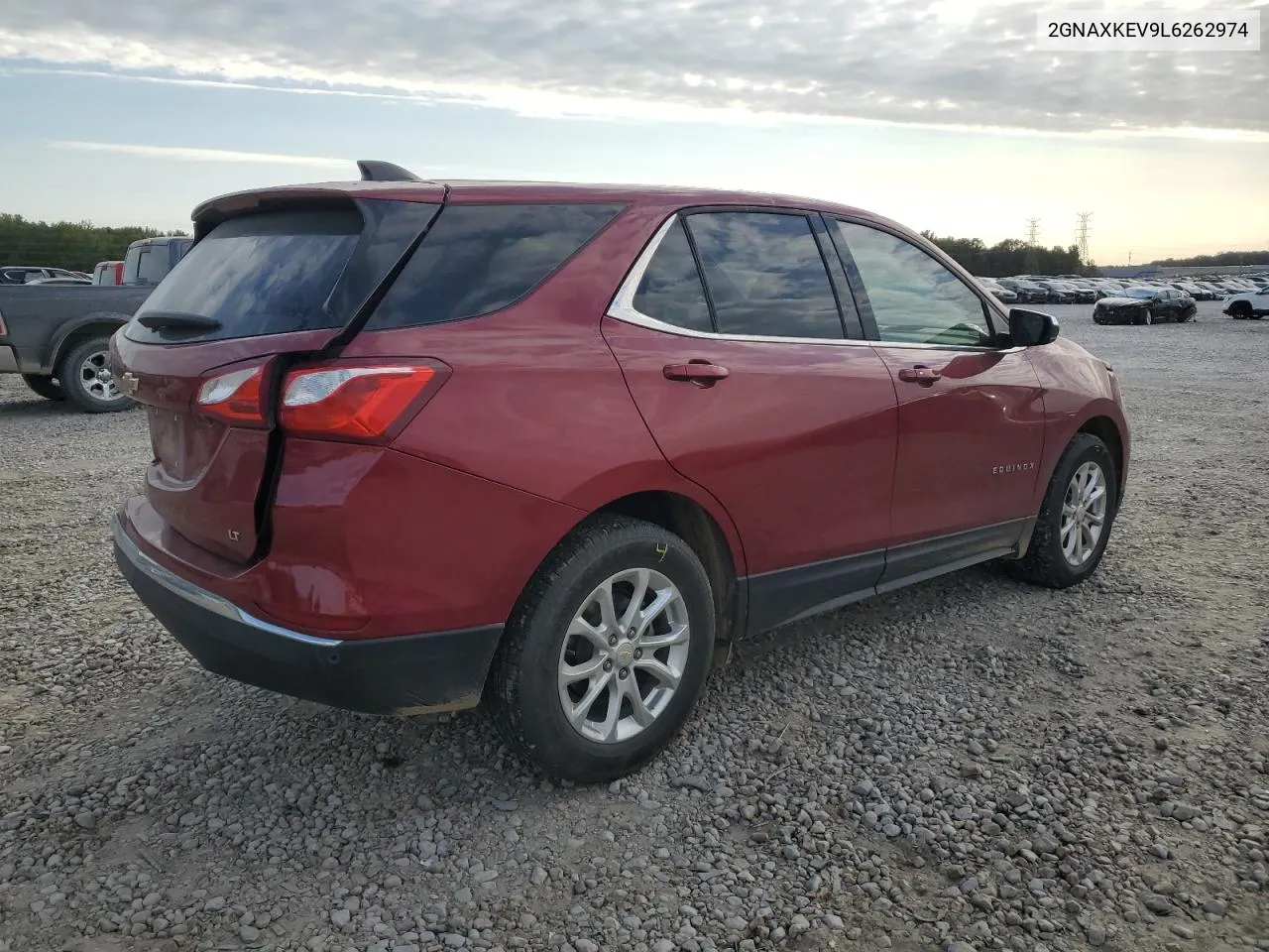 2020 Chevrolet Equinox Lt VIN: 2GNAXKEV9L6262974 Lot: 75284214