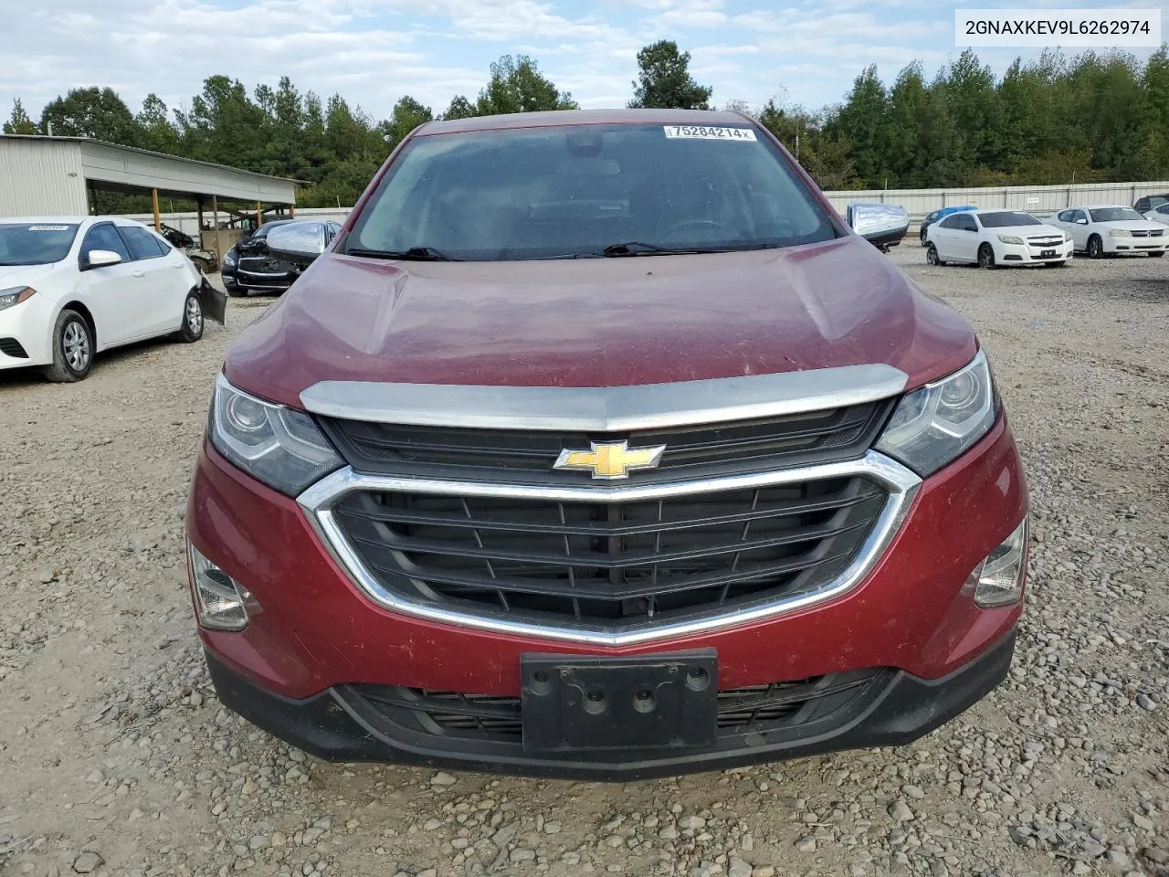 2020 Chevrolet Equinox Lt VIN: 2GNAXKEV9L6262974 Lot: 75284214