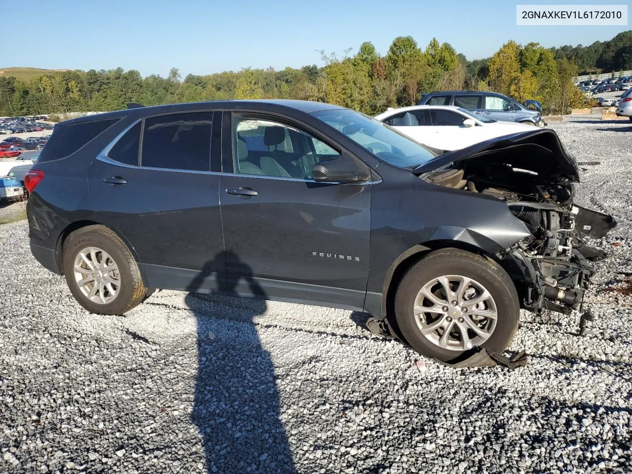 2020 Chevrolet Equinox Lt VIN: 2GNAXKEV1L6172010 Lot: 75293864