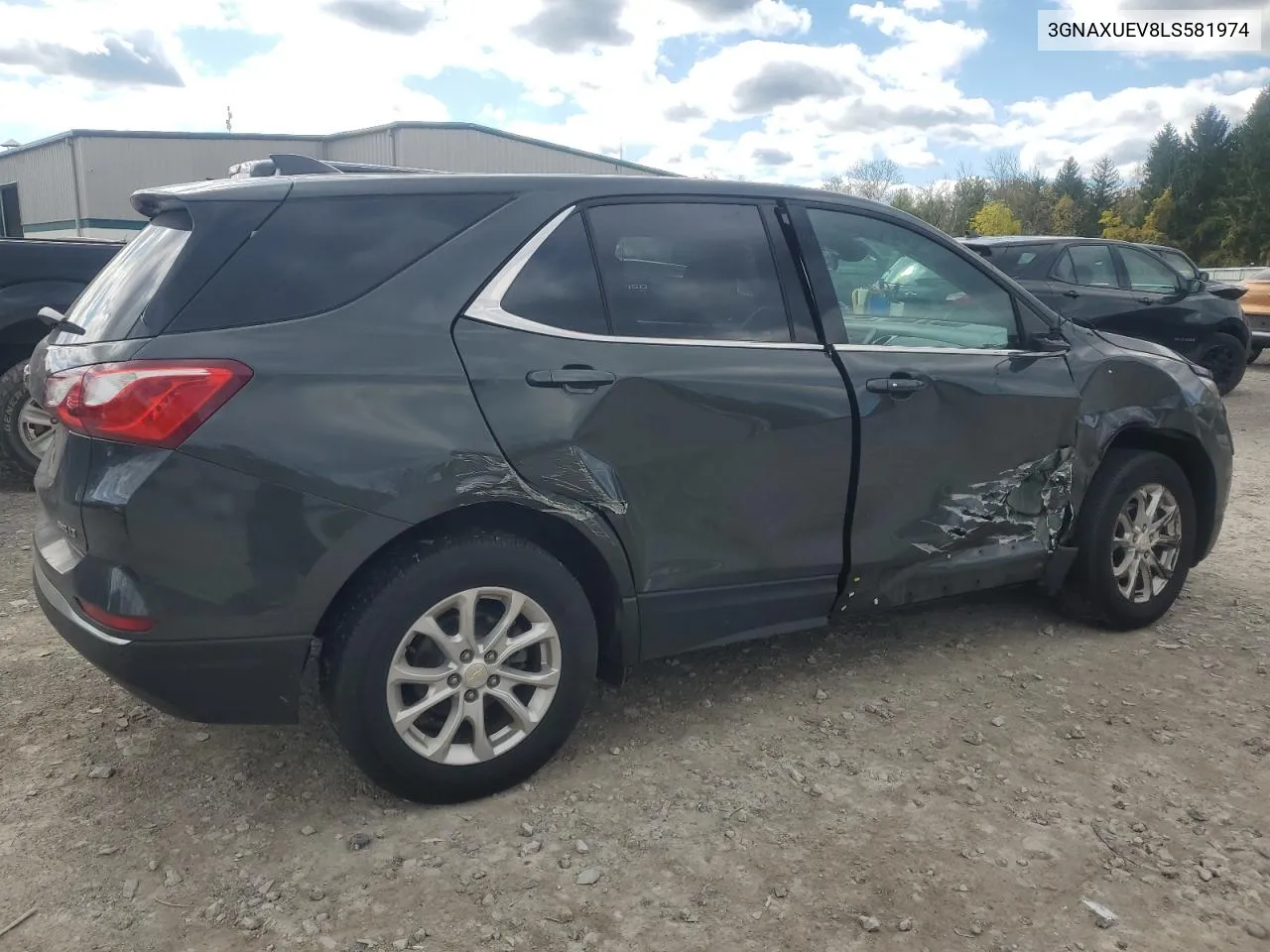 2020 Chevrolet Equinox Lt VIN: 3GNAXUEV8LS581974 Lot: 75314324