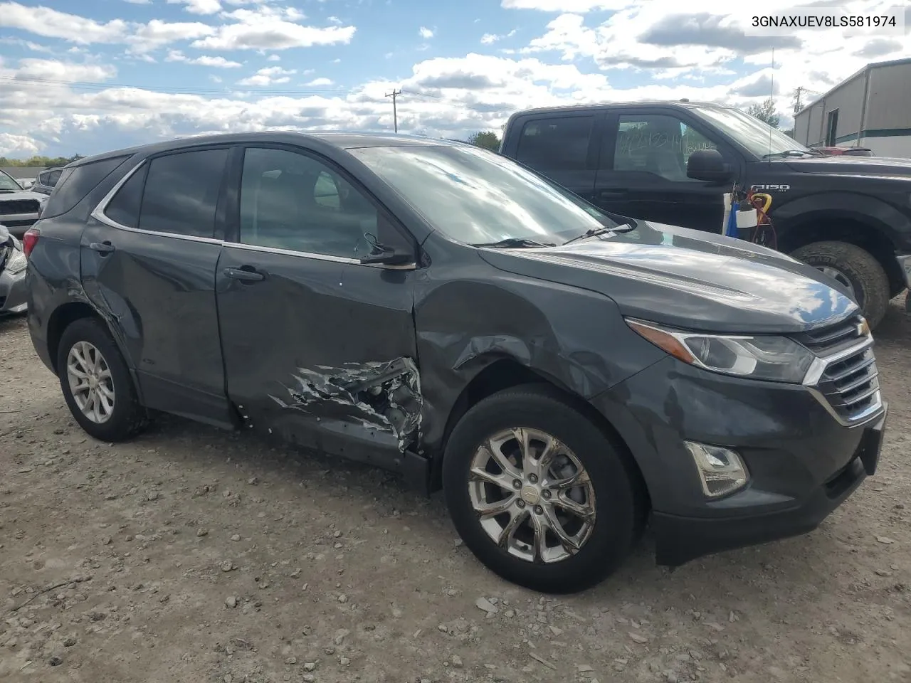 2020 Chevrolet Equinox Lt VIN: 3GNAXUEV8LS581974 Lot: 75314324