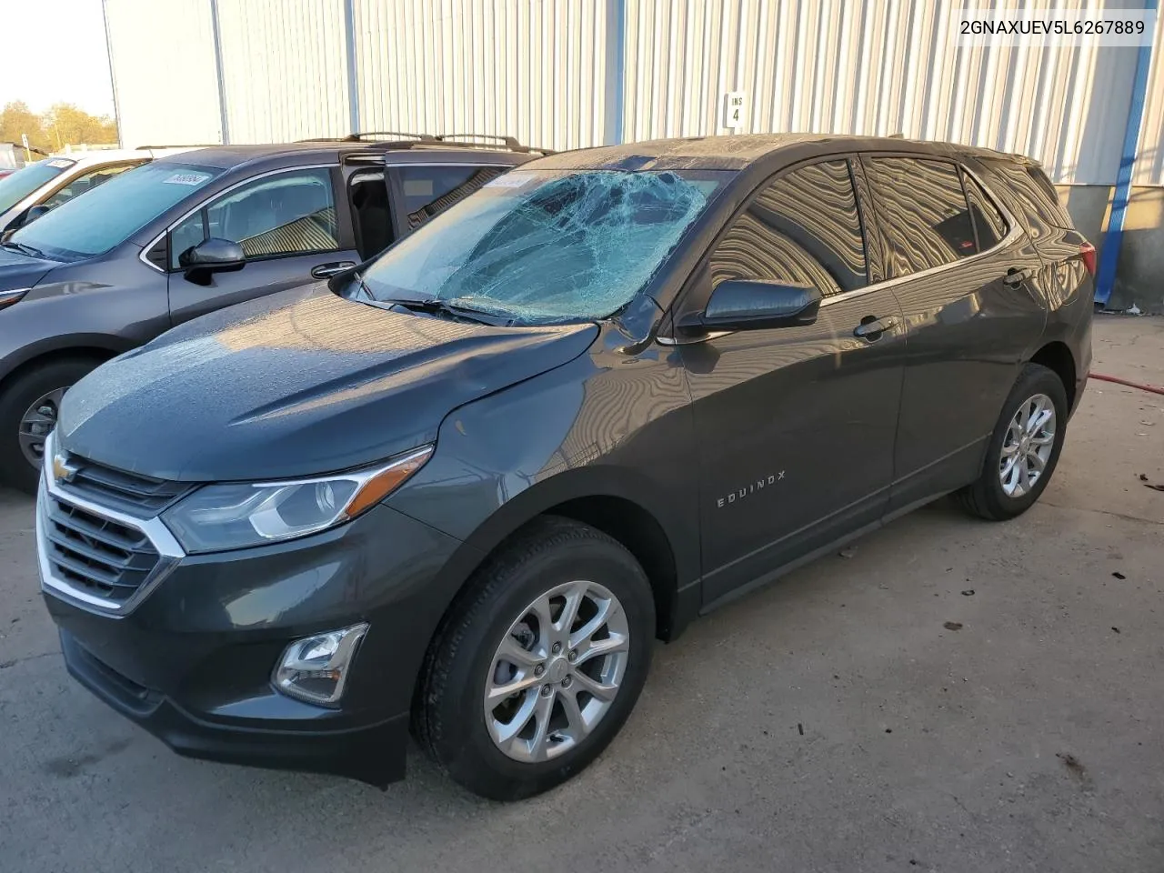 2020 Chevrolet Equinox Lt VIN: 2GNAXUEV5L6267889 Lot: 75330434