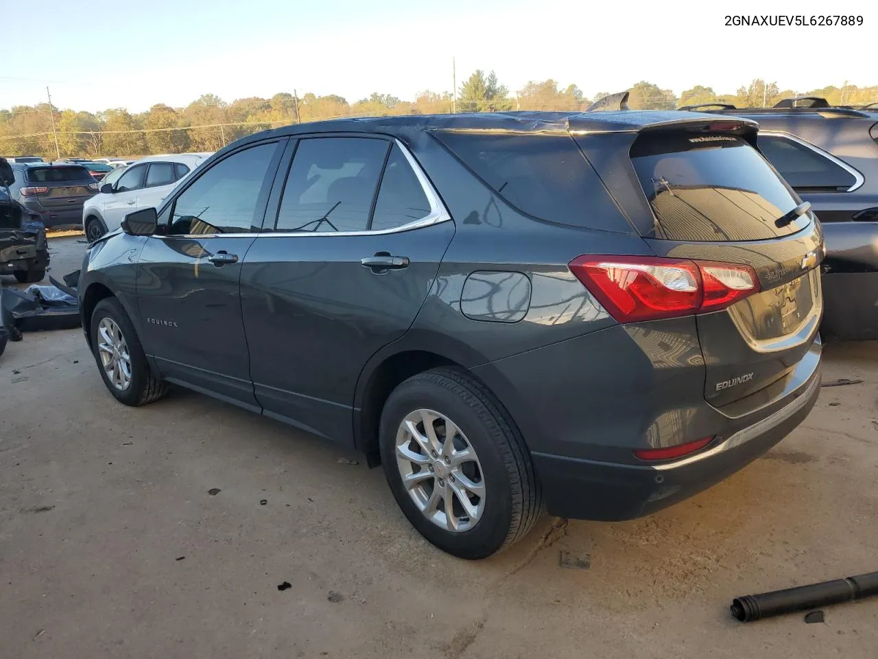 2020 Chevrolet Equinox Lt VIN: 2GNAXUEV5L6267889 Lot: 75330434