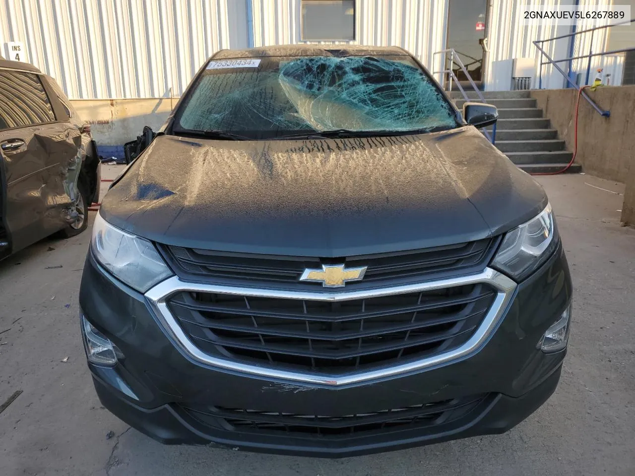 2020 Chevrolet Equinox Lt VIN: 2GNAXUEV5L6267889 Lot: 75330434