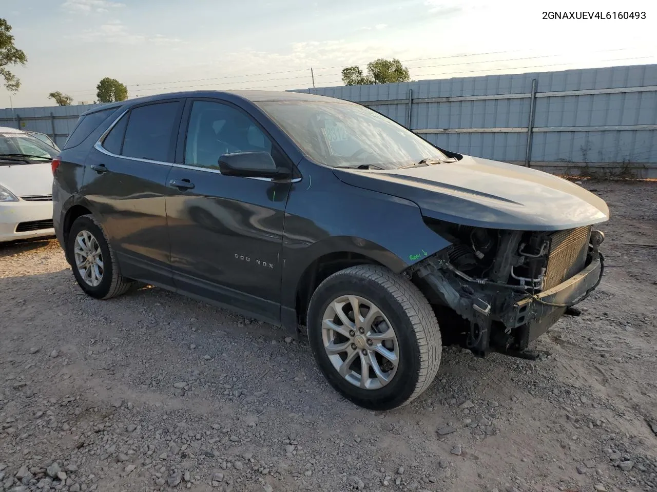 2020 Chevrolet Equinox Lt VIN: 2GNAXUEV4L6160493 Lot: 75334404