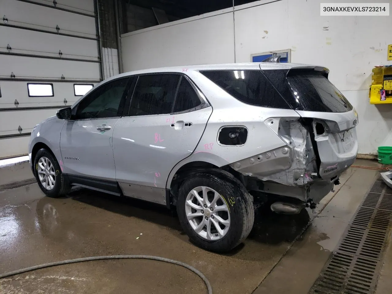 2020 Chevrolet Equinox Lt VIN: 3GNAXKEVXLS723214 Lot: 75365824