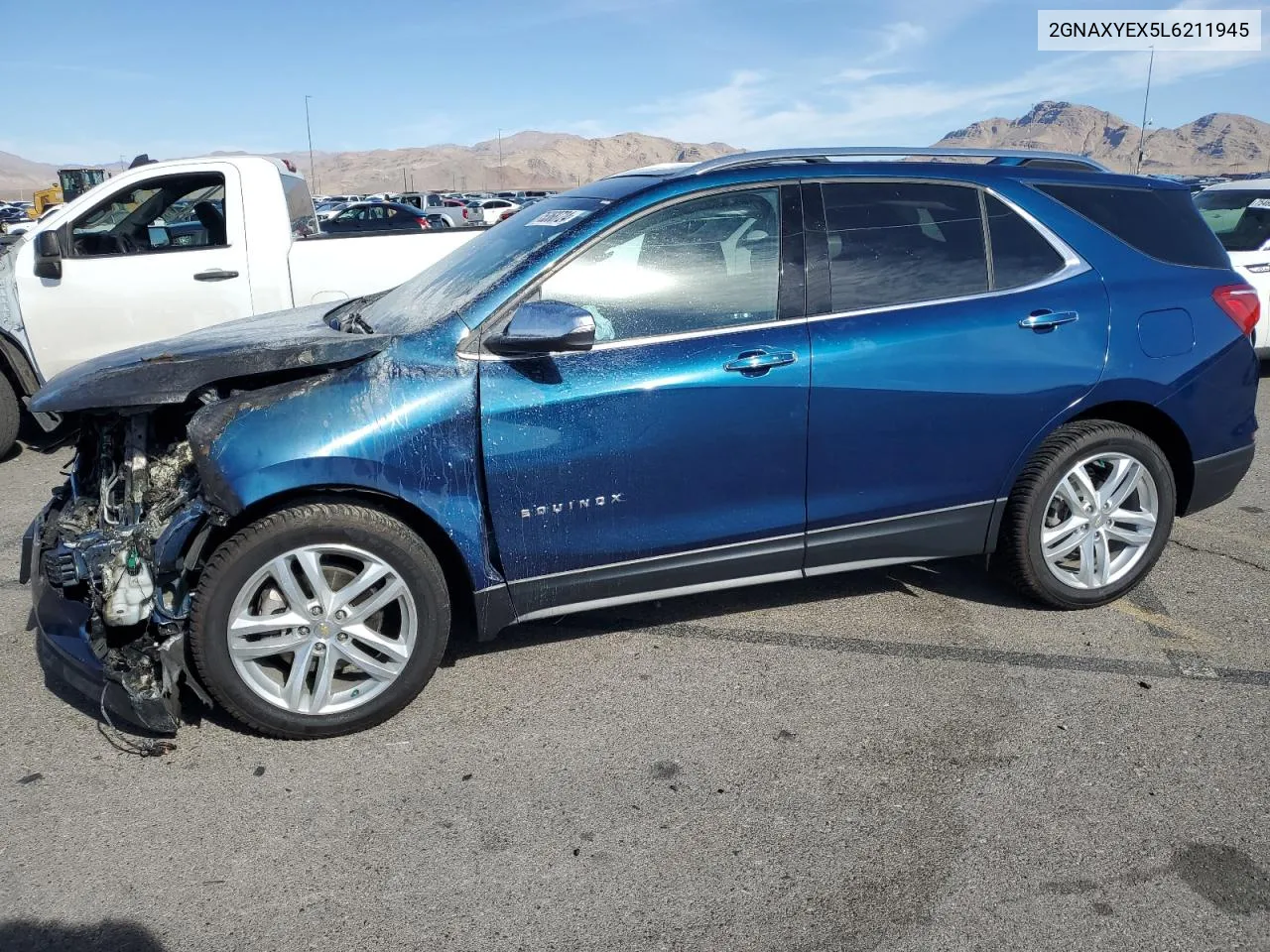 2020 Chevrolet Equinox Premier VIN: 2GNAXYEX5L6211945 Lot: 75368724