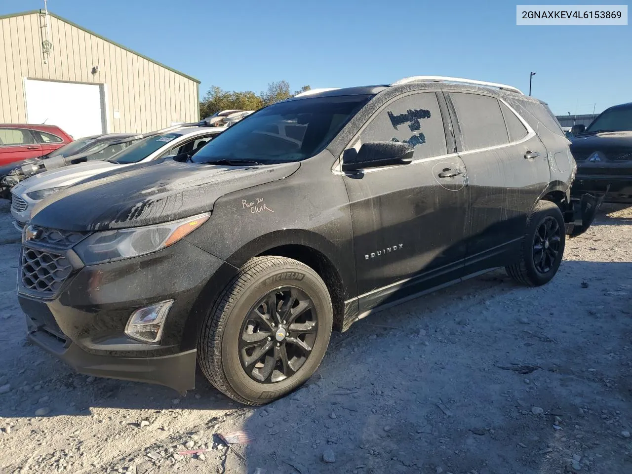 2020 Chevrolet Equinox Lt VIN: 2GNAXKEV4L6153869 Lot: 75385834