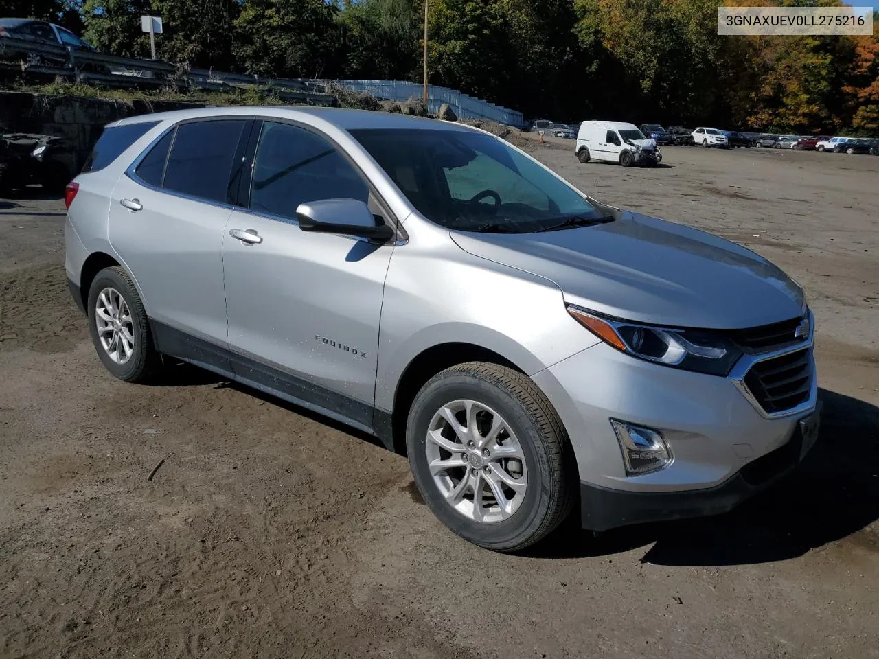 2020 Chevrolet Equinox Lt VIN: 3GNAXUEV0LL275216 Lot: 75426064