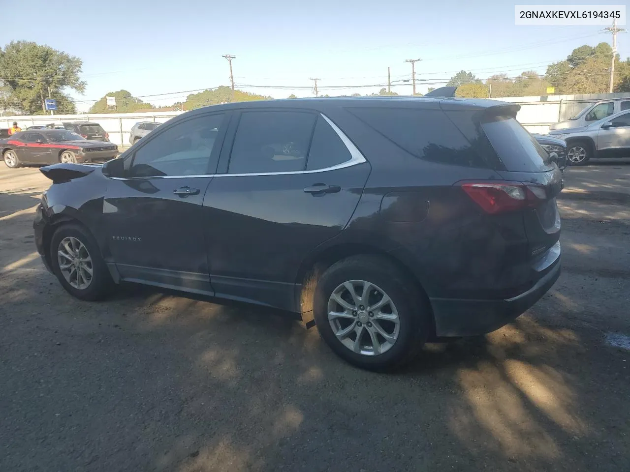 2020 Chevrolet Equinox Lt VIN: 2GNAXKEVXL6194345 Lot: 75452934