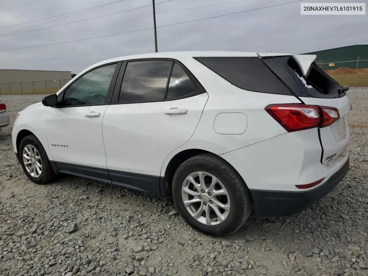 2020 Chevrolet Equinox Ls VIN: 2GNAXHEV7L6101915 Lot: 75495034