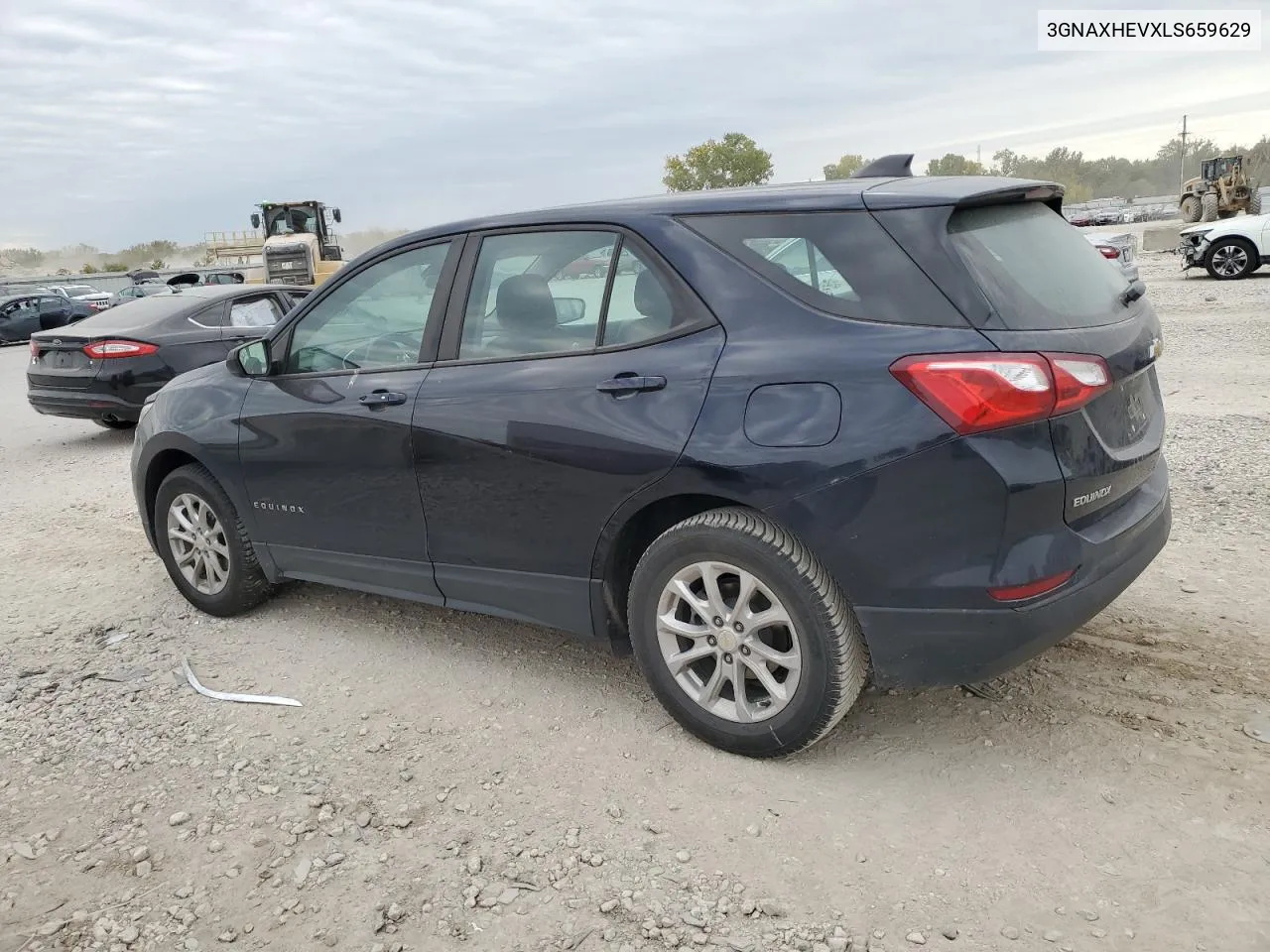 2020 Chevrolet Equinox Ls VIN: 3GNAXHEVXLS659629 Lot: 75500464