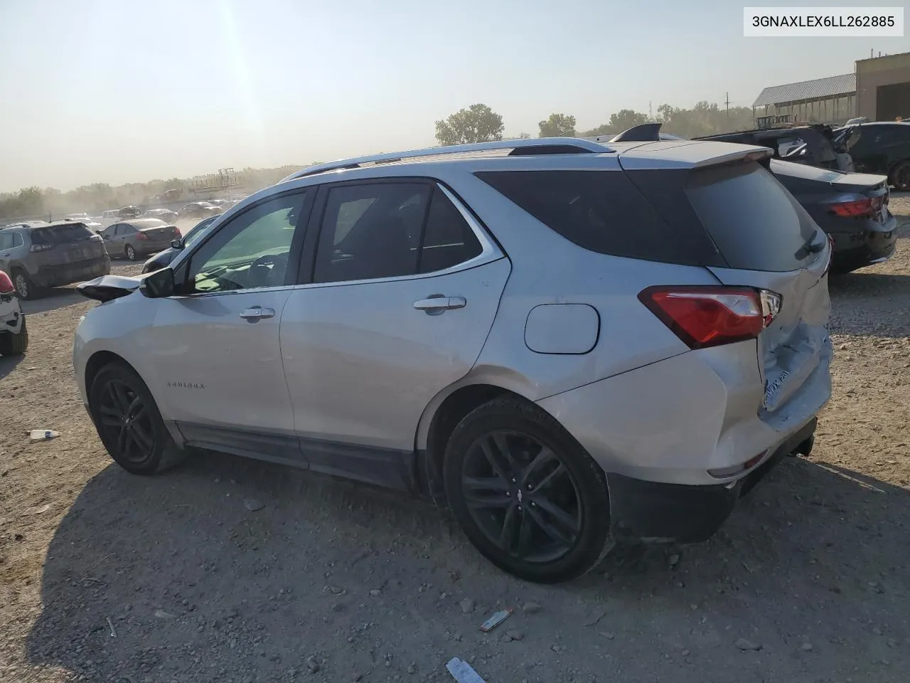 2020 Chevrolet Equinox Lt VIN: 3GNAXLEX6LL262885 Lot: 75526404