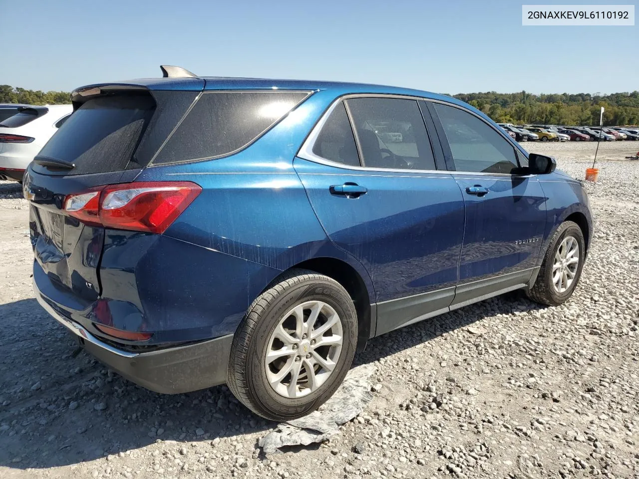 2020 Chevrolet Equinox Lt VIN: 2GNAXKEV9L6110192 Lot: 75528744