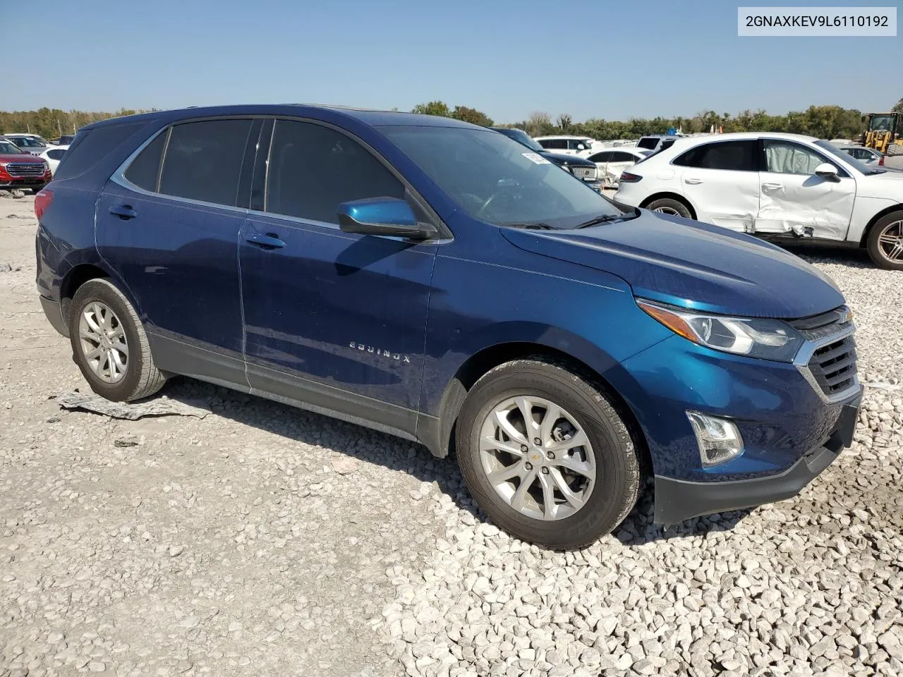 2020 Chevrolet Equinox Lt VIN: 2GNAXKEV9L6110192 Lot: 75528744