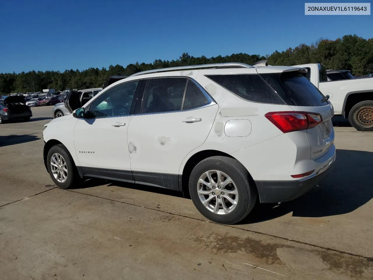 2020 Chevrolet Equinox Lt VIN: 2GNAXUEV1L6119643 Lot: 75593904